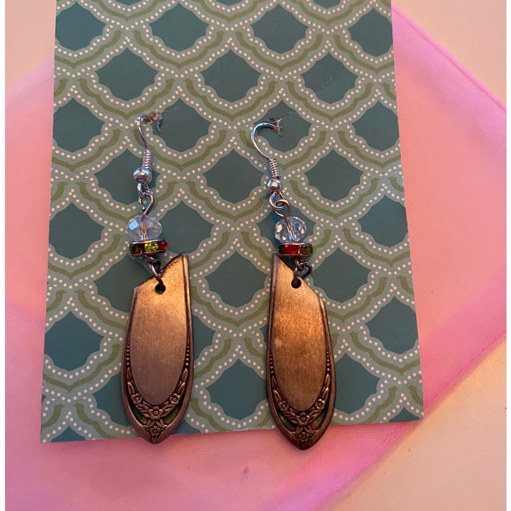 Nwot Vintage Spoon Earrings